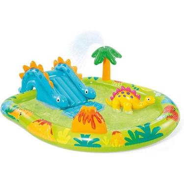 Imagem de Piscina Inflável Infantil Dinossauro Intex - Colorido