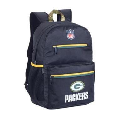 Imagem de Mochila Esportiva Escolar Nfl Futebol Americano Packers Oficial-Unissex