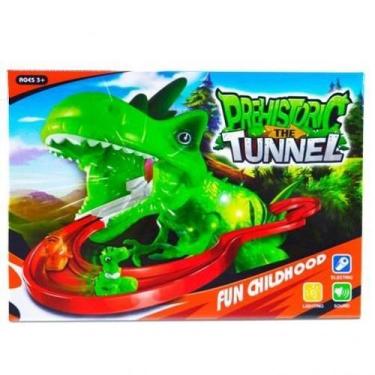 Imagem de Pista De Corrida Para Carrinho Dinossaur Com Tunel - ARK
