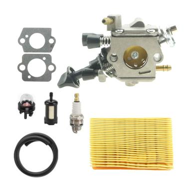 Imagem de ANTO C1Q-S210 Carburador para STIHL BR350 BR350Z BR430 BR430Z SR430 SR450 SR431 Mochila soprador de mochila soprador 4229 129 0901 Zama C1Q-S210B com kit de ajuste de filtro de ar