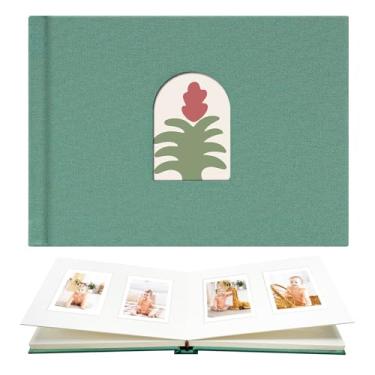 Imagem de Vienrose Álbum de Fotos 52 Bolsos para Câmera Instantânea Mini 12 11 9 8 90 25, Polaroid Snap Pic-300, Filme Kodak Mini de 3", Aqua