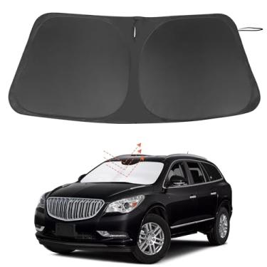 Imagem de Para-brisa Protetor solar personalizado para Buick Enclave 2010-2017 Acessórios Dobrável Protetor Solar Protetor Solar Protege Carro de Raios Solares e Danos de Calor Mantenha o Refrigerador do Carro