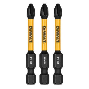 Imagem de Ponta Phillips #2 FlexTorq 2.1/4" 3pçs DWAF2PH2IR3 DeWalt - Unica Unico
