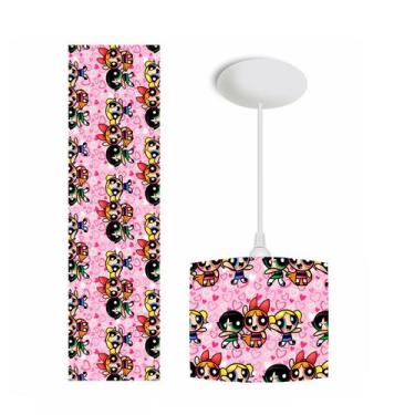 Imagem de Pendente luminaria de teto infantil - girl super poderosas - ATACADAO 