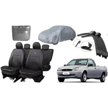 Imagem de Jogo de Capa e Acessórios Courier 00-13: Capa de Couro, Cobrir e Limpa