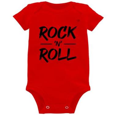 Imagem de Body Bebê Rock n Roll - Foca na Moda, Vermelho, GG