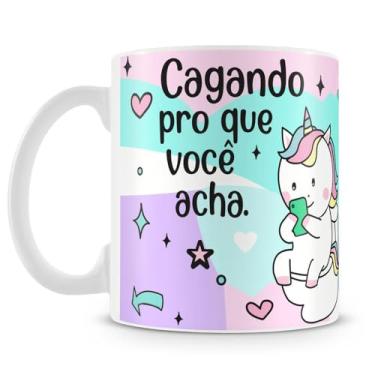 Imagem de Caneca Unicórnio Cagando pro que Você Acha