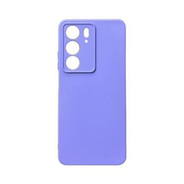 Imagem de Capa Capinha Aveludada + Película Gel Privativa Realme C75 - Genérica,