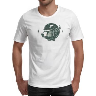 Imagem de Camiseta Unissex Urso Moto Clube - Alearts, M