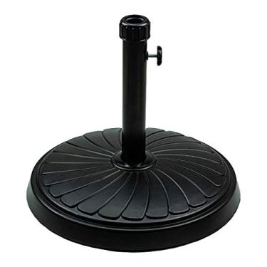 Imagem de Orgrimmar Base de guarda-chuva de 10 kg resistente para uso ao ar livre, redondo, antiquado, pátio, mercado