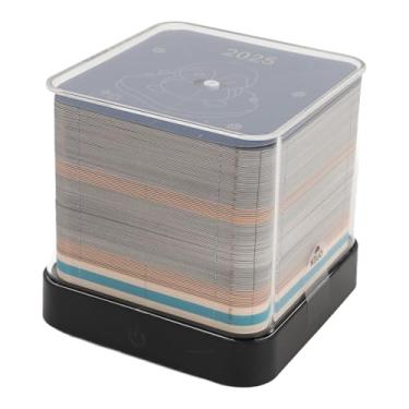 Imagem de Decoração Diária 2025 3d Calendário Memorando Pad Pap Decorativo Pad para o Escritório da Escola para o Escritório da Escola