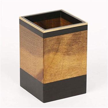 Imagem de Porta-lápis para caneta, organizador de mesa, suporte de pincéis de maquiagem, organizador de armazenamento para casa, escritório, sala de aula