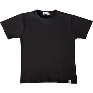 Imagem de Camiseta PRETA 100% Algodão Tamanho:10