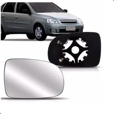 Imagem de Lente Retrovisor Corsa Montana 2003 2004 2005 2006 a 2010 - SP ACESSÓR