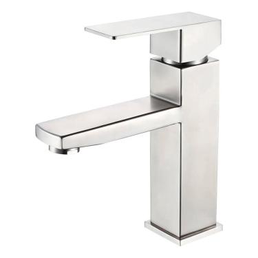 Imagem de Torneira Monocomando Banheiro Aço Inox Escovado - Revomax