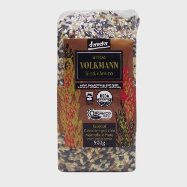 Imagem de Arroz Cateto Vermelho e Preto Integral Volkmann 500g