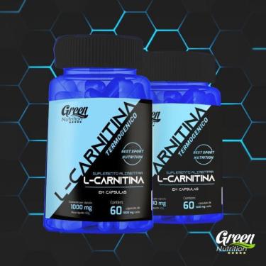 Imagem de L-carnitina 1G 60CAPS green nutrition