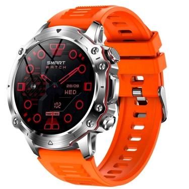 Imagem de Relógio Digital North Edge Desportivo Masculino Tela Hd Modo Esportivo Aventures Laranja