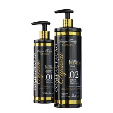 Imagem de Kit Progressiva Orgânica (Sem Formol) Não Danifica Os Fios