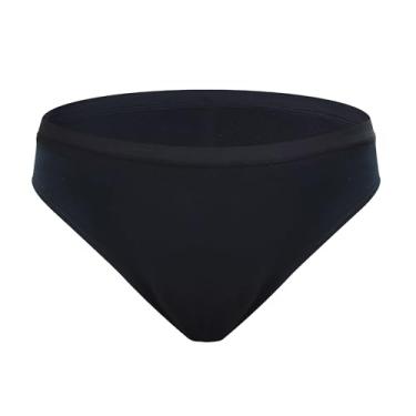 Imagem de AIRCUTE Roupa íntima lavável super absorvente para incontinência urinária para mulheres e meninas para vazamentos na bexiga 90 ml (grande, preto)