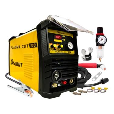 Imagem de Máquina De Corte Plasma 100a Tocha E Acessorios Monofásica 220v 18/20mm Plasma Cut 100 Start