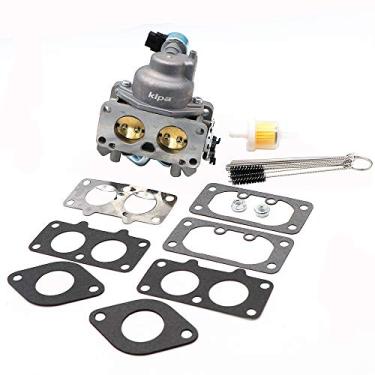 Imagem de KIPA Carburador para trator de cortador de grama com motores da série FH721V, substitui OEM 15004-0757 15003-7094, 15004-1005, com kit de ferramentas de limpeza de jato de sujeira de carbono e juntas
