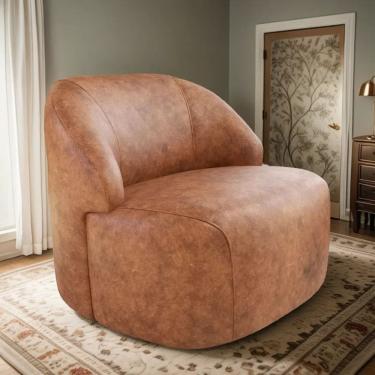 Imagem de Poltrona Organica Decorativa Eloa Modena Ocre - Londrilar