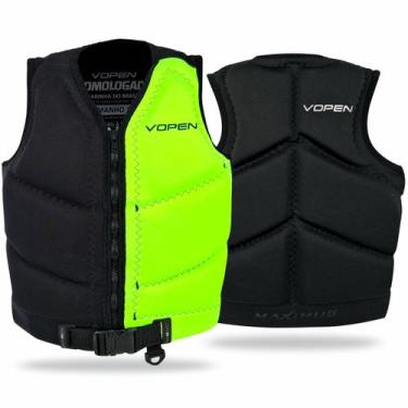 Imagem de Colete Salva Vidas Homologado Neoprene Maximus MXS22 - Vopen, Verde, M