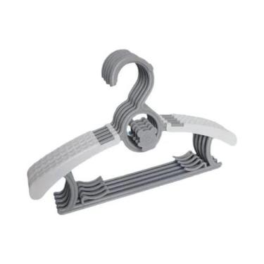 Imagem de Cabide De Roupas De Bebê Antiderrapante Ajustável Bonito Crianças Casa