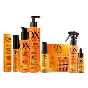 Imagem de Kit Ox Vita Glow Blend Vitamínico  Finalizadores - OX COSMÉTICOS