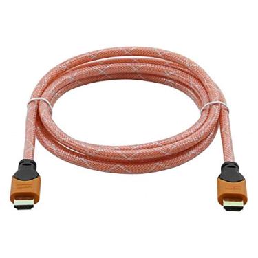 Imagem de Cabo Pixxo Chdmi208ho Hdmi para Hdmi 1080p 1.4 3d 2mt Laranja