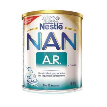 Imagem de Leite Em Pó Nan A.R Com 800 Gramas - Nestle, 800g, Leite
