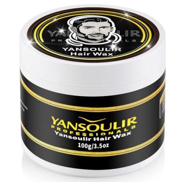 Imagem de Yansoulir Pomada Premium À Base De Água, Cera Modeladora Com Fixação Firme E Acabamento Fosco Para Todos Os Tipos Cabelo - 3,5 Oz