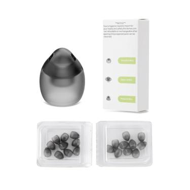 Imagem de Cúpulas para aparelho auditivo Phonak ventiladas 4.0 tamanho pequeno, 20 peças (7,5 mm), acessórios para aparelho auditivo Phonak, cúpulas de aparelhos auditivos para Phonak Audeo Marvel Paradise