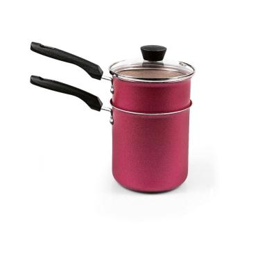 Imagem de Cuscuzeira Individual Aluminio 10cm Cereja Panelux