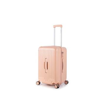 Imagem de Mala De Viagem Bau Media Intract Pc + Abs Coleção Jade Rosa