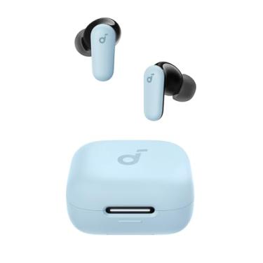 Imagem de soundcore P30i da Anker, Fone de Ouvido Bluetooth 5.4 com Cancelamento de Ruído Adaptativo, Graves Poderosos, 45H de Reprodução, Estojo 2-em-1 com Suporte para Celular, IP54, Fone sem fio TWS, Azul