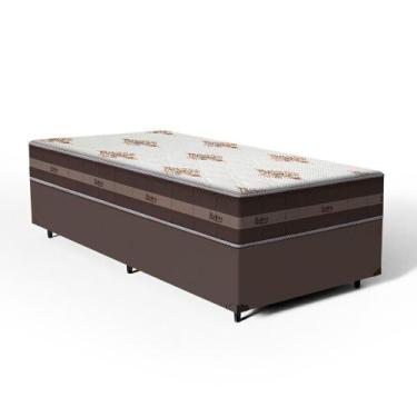 Imagem de Cama Box com Colchão de Molas Ensacadas Anjos Classic Pocket Solteiro 