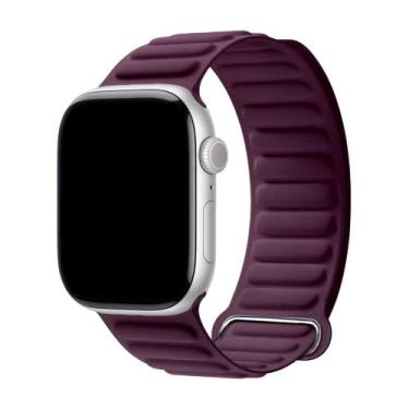 Imagem de Pulseira Tecido Loop Magnético compatível com Apple Watch - Baú do Vik
