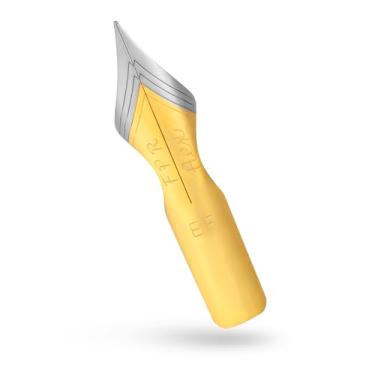 Imagem de FPR #6 EF Ultra Flex em dois tons – Pontas de caneta-tinteiro personalizadas com sensação ultra flexível macia - Ponta flexível de aço inoxidável suave - Pontas de caligrafia extrafinas para uma