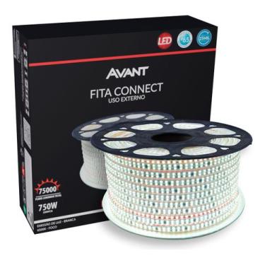 Imagem de Fita Led Connect 15w 6500k Branco Frio 50m Tensão Direta 240 Leds prov