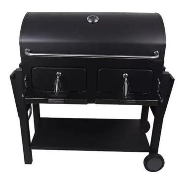 Imagem de Churrasqueira Com Rodinha - À Carvão - Mr Beef - Preto