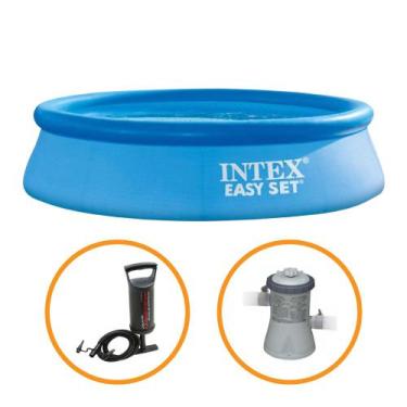 Imagem de Piscina Inflável Easy Set 1.942 Litros Com Bomba + Filtro Intex, 110V