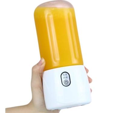 Imagem de Mini Liquidificador Portátil Recarregável USB – Mixer Juice 400ml | Para Shakes, Sucos, Papinhas | Copo 2 em 1, Bateria de Longa Duração, Ideal para Academia, Viagens e Trabalho - YASDA (ROSA)