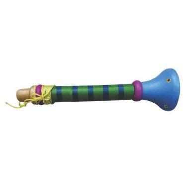 Imagem de Brinquedo Instrumento Musical Trompete Infantil 18,5cm - Toy Mix