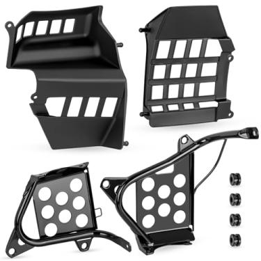 Imagem de Barras nerf pretas L+R e apoio para os pés para Yamaha Banshee 350 YFZ350 1990-2006 3GD-27445-00-00 3GG-21691-00-00