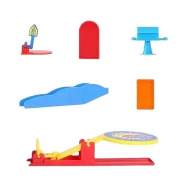 Imagem de Blocos De Trem Dominós Educativos Infantis 80 Peças Brinquedos De Plás