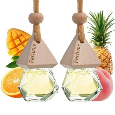Imagem de Purificador de ar para carro com óleo essencial Bayrumber Mango Sunris
