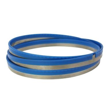 Imagem de 1 Peça Lâmina De Serra De Fita Para Carpintaria 16 Mm / 0,6 "largura 0,55 Mm / 0,02" Serra De Fita Grossa Para Corte De Cerâmica Plástica De Madeira, One Color, 1710x16mm