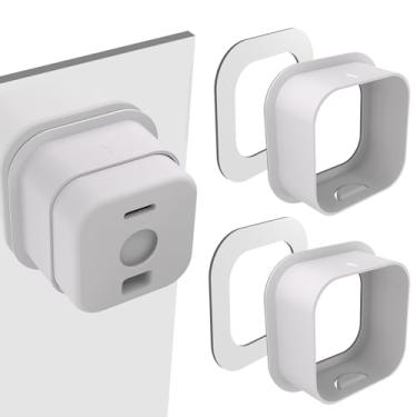 Imagem de Teccle Suporte De Janela Para Blink Mini 2 (Lançamento De 2024), Uso Através Da Janela Blink Mini 2, Sem Reflexos Internos, Compatível Apenas Com Blink Mini 2 (Branco, Pacote Com 2)